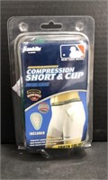 Compression Short & Sports Cup Youth Small
