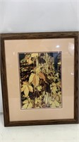 Fall Tree Picture Framed