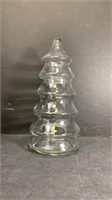 1 Christmas Tree Candy Jar Glass*