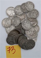 Silver Walking Liberty Half Dollar