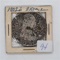 1807 8 reales pillar