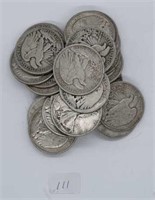 Silver Walking Liberty half dollar