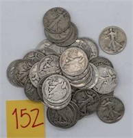 Silver Walking Liberty Half Dollar