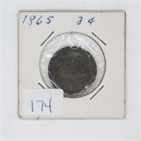 1865 2cent pc high grade
