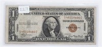 $1 Hawaii Silver Cert WWII