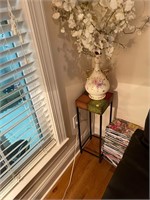 Plant Stand and Vase