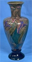 Holland Decorated High Gloss Glaze 12" Vase