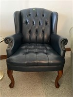 Leather Arm Accent Chair