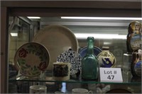 (7) Pcs. China, Pottery, Glass: