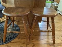 Two Barstools 17 X 14