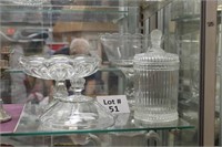 (3) Pcs. Glassware:
