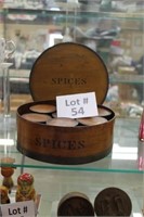 Large Spice Container w/Spices: