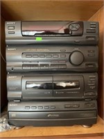 Sony Lbtd5605 Disc Changer, Door Cassette, Radio