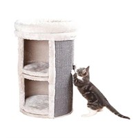 Trixie Pet Products Mexia 2-Story Cat Tower, Gray