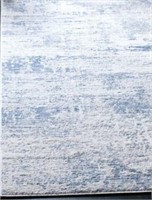 2'2"x12' Grandview Abstract Blue Area Rug