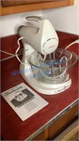 SUNBEAM DELUXE MIXMASTER MIXER AND COVER