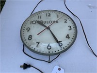 Bulova Shop Clock