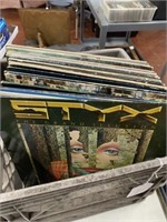 Rock record Albums from the 60's, 70's and 80's