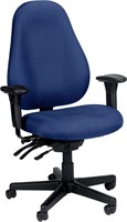 Eurotech Seating Slider Seat Swivel Chair, Navy