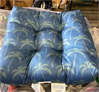 Palm Tree Patio Cushions, 2 pack
