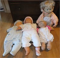 CABBAGE PATCH DOLL AND 3 OTHERS
