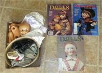 DOLLS MAGAZINE AND DOLL PARTS