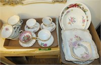 TEA CUPS AND MISC CHINA