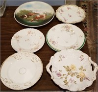 819 - LIMOGES, ENGLISH & GERMAN COLLECTOR PLATES