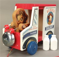 FISHER PRICE BOXED ELSIE DAIRY TRUCK