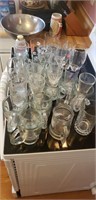 Lg selection of glassware