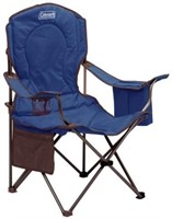 Coleman Oversized Quad Chair with Cooler, Blue