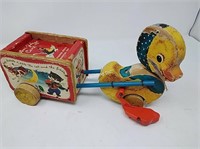 Vintage FP Mother Goose Cart- A
