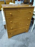 Dresser 4 drawer pressed wood  35" x  30" x 16"