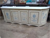 Painted French Provincial Buffet