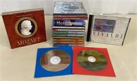 Classics CD Albums Mozart, Chopin, Beethoven+