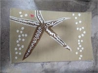 Small Starfish Rug