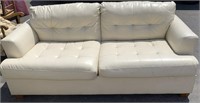 Leather couch (has some marks/scuff marks)