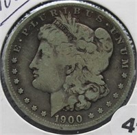 1900-S Morgan Silver Dollar.