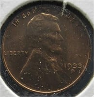 1933-D Lincoln Wheat Cent.