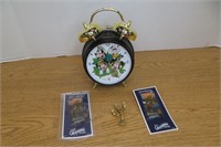 Disney Alarm Clock & Pins