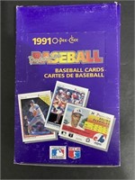 1991 O-PEE-CHEE Premier Box, Full, 36 packs