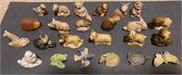 24 x Different WADE, RED ROSE Animal Figurines
