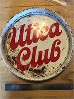Vintage UTICA CLUB Serving Tray