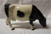 Coppercraft chinA cow made in England 9.5 X 4.5"H