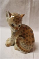 Baby Cheetah Made in USSR, 4"H