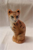 Fenton Cat hand painted and signed