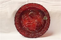 Fenton glass 7.5" Mother's Day plate 1979 signed