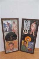 2 Elvis Collages 9x21 Vintage