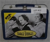NOS THE THREE STOOGES EMPTY LUNCH OR DVD TIN BOX