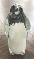 Art Glass Animal Figurine: Hoglund Penguin